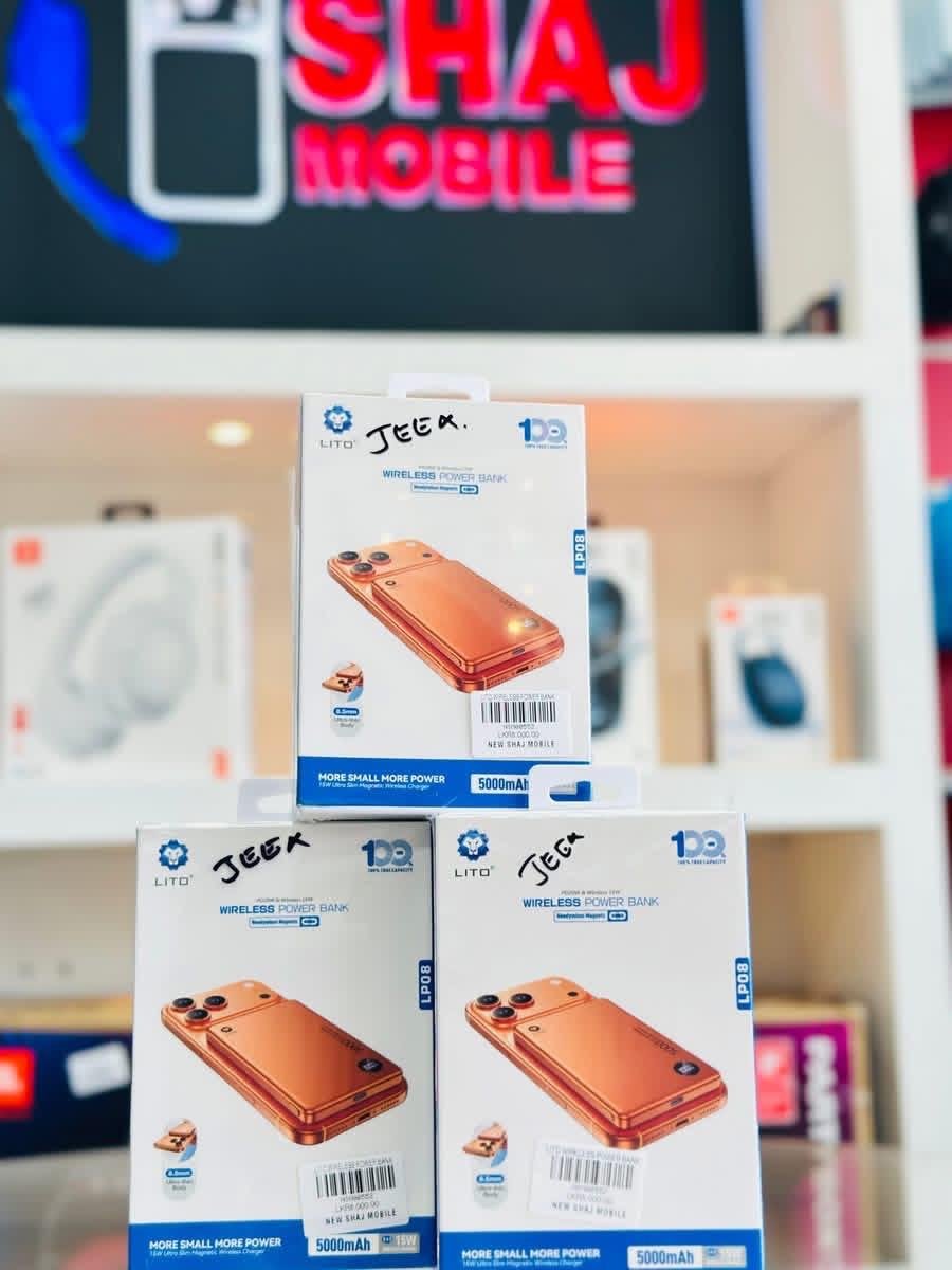 LITO Ultra-Thin Magnetic Wireless Power Bank - Image 1